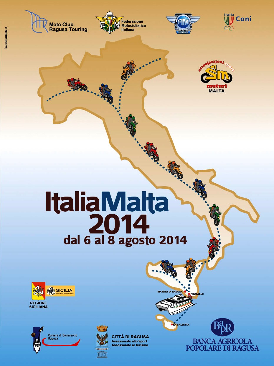 2014 MOTO TOUR ITALIA MALTA