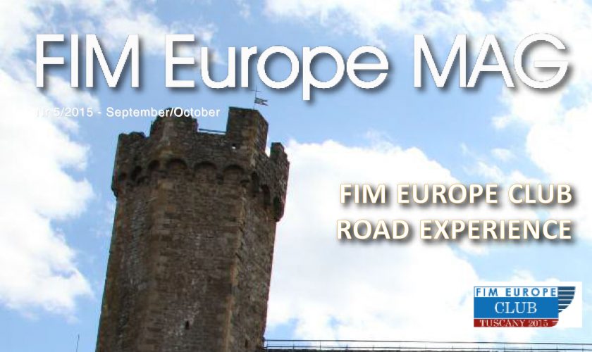 FIM Europe 5 MAG Front Page